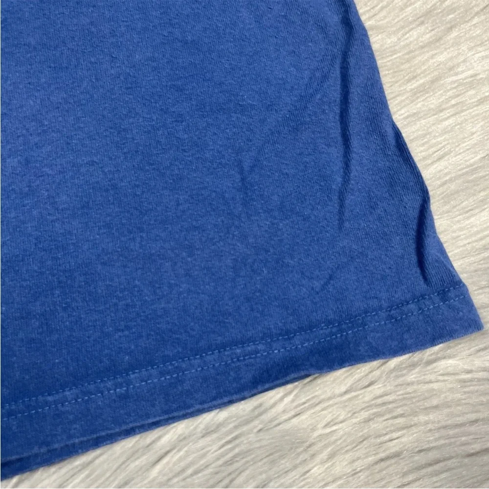 Vintage Y2K Nike Womens Heart Logo Blue T Shirt